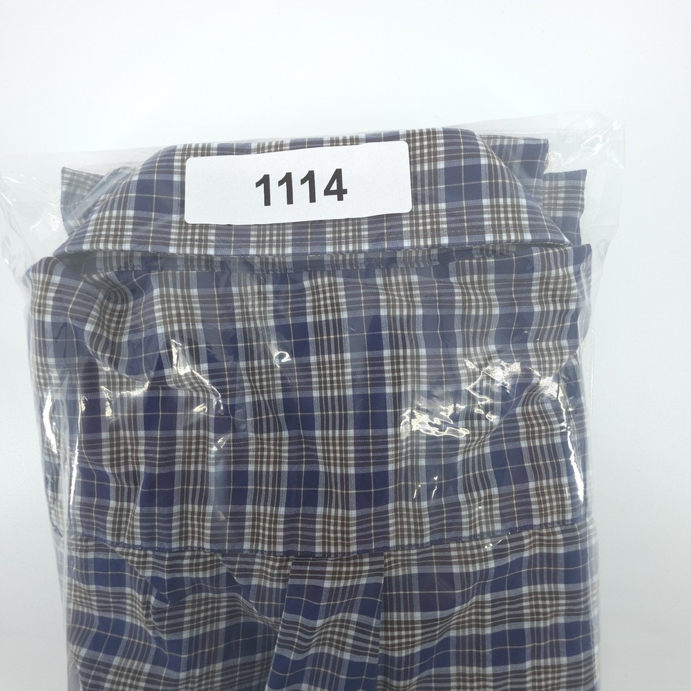 Peter‎ Millar Shirt Mens XL Long Sleeve Multicolor Cotton Plaid Button Up - Picture 8 of 8